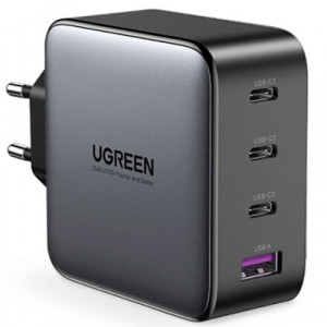 Быстрая зарядка Ugreen для iPhone / MacBook GaN зарядка 4 в 1 (100 W) Быстрая зарядка Ugreen для iPhone / MacBook GaN зарядка 4 в 1 (100 W)