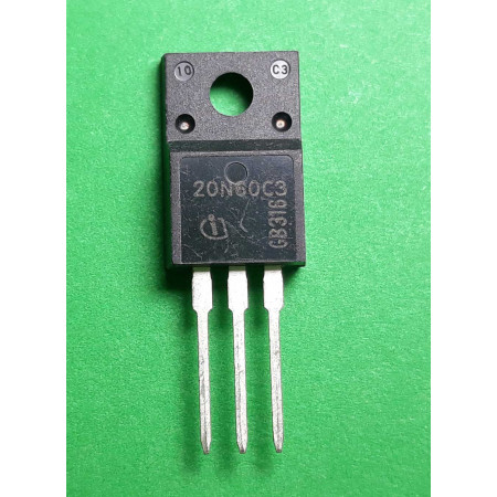 SPA20N60C3, 20N60C3 Infineon TO-220 Транзистор PS4 Блок питания (Оригинал)