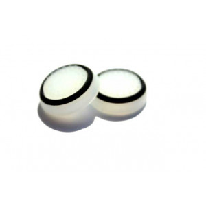 PS4 cиликоновые накладки на стики dualshock 4 (White-Black) (2шт) PS4 cиликоновые накладки на стики dualshock 4 (White-Black) (2шт)