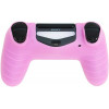 PS4 силиконовый чехол для джойстика (Pink)