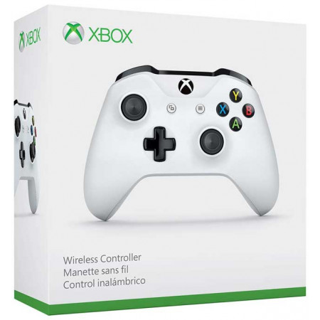 Джойстик геймпад Xbox One беспроводной Белый (Оригинал)