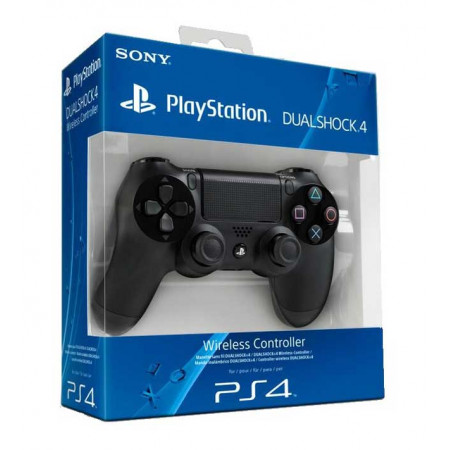 Джойстик PS4 - Dualshock 4 - Controller (Оригинал) (Черный)