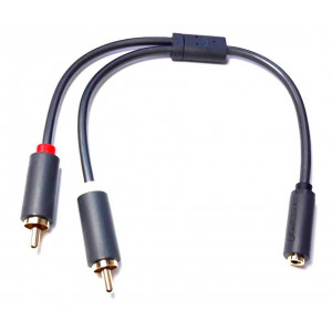 Кабель аудио 2 RCA (папа) jack 3.5mm (мама) Оригинал (Ugreen) Кабель аудио 2 RCA (папа) jack 3.5mm (мама) Оригинал (Ugreen)