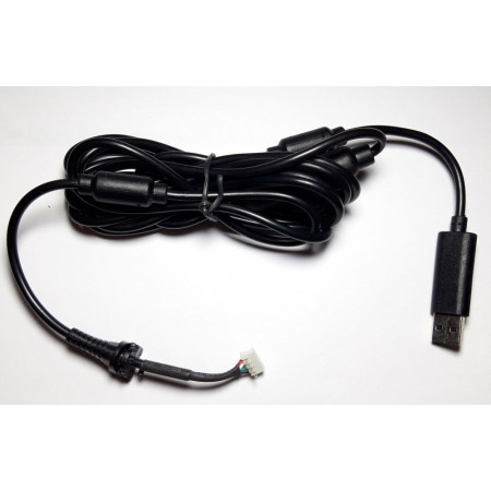 Кабель проводного джойстика Xbox 360 4 Pin (Чёрный)