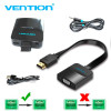 Кабель переходник HDMI TO VGA PS4 / Xbox one + аудио выход (Vention) Оригинал