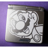 Корпус Game Boy Advance SP (Premium) (Серебряный) (Марио)
