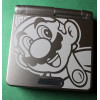 Корпус Game Boy Advance SP (Premium) (Серебряный) (Марио)