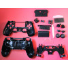 Корпус джойстика PS4 Dualshock 4 JDM-001 в сборе (Чёрный) (Премиум)