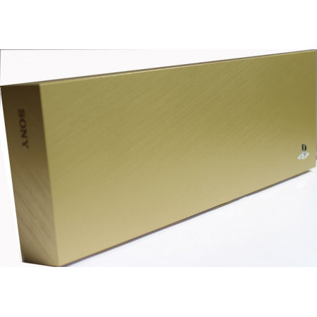 Лицьова панель кришка відсіку HDD Playstation 4 (PS4) Gold (матова) (Foxconn)