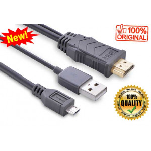 MHL HDMI HDTV адаптер Micro USB (5 Pin) - micro USB to HDMI (Ugreen) (Original) MHL HDMI HDTV адаптер Micro USB (5 Pin) - micro USB to HDMI (Ugreen) (Original)
