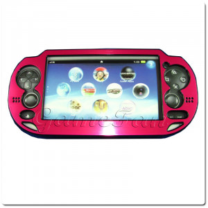 PS Vita алюминиевая накладка (Pink) (PCH-1000) PS Vita алюминиевая накладка (Pink) (PCH-1000)