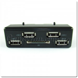 PS3 Slim USB Hub 4 USB + SD