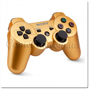 PS3 джойстик беспроводной Gold Original PS3 джойстик беспроводной Gold Original