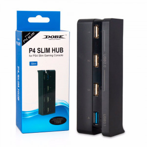 PS4 Slim USB Hub 4 USB (Playstation 4)(Dobe) PS4 Slim USB Hub 4 USB (Playstation 4)(Dobe)