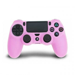 PS4 силиконовый чехол для джойстика (Pink) PS4 силиконовый чехол для джойстика (Pink)