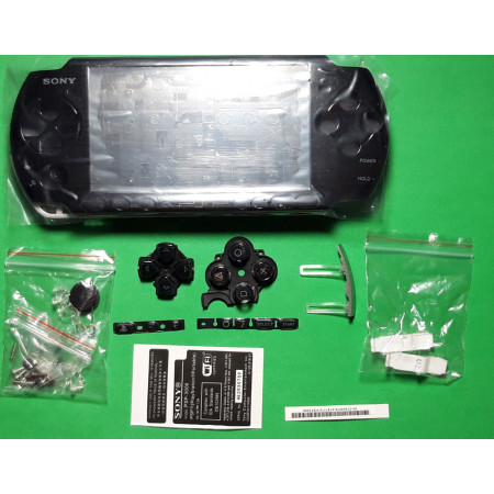Sony PSP 3000 корпус + кнопки (Чёрный)