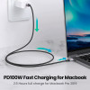 Кабель USB Type C Ugreen для быстрой зарядки MacBook / iPad Pro 1 м. (100 W)