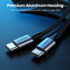 Кабель USB Type C Ugreen для быстрой зарядки MacBook / iPad Pro 1 м. (100 W)