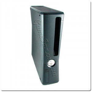 Xbox 360 Slim корпус (матовый) Black в сборе Xbox 360 Slim корпус (матовый) Black в сборе