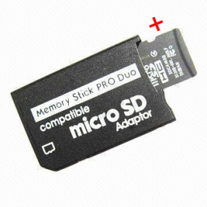 PSP Memory Stick Pro Duo 64Gb (Переходник) PSP Memory Stick Pro Duo 64Gb (Переходник)