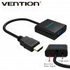 Адаптер переходник HDMI to VGA + аудио выход + доп питание Vention (Оригинал)