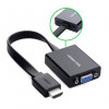 Кабель-переходник HDMI TO VGA + аудио выход + доп питание (Ugreen) Оригинал