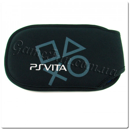 PS Vita мягкий чехол с кнопкой (Black) (PCH-1000 2000)