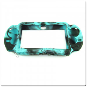 PS Vita силиконовый чехол (Камуфляж)(Blue-black) (PCH-1000) PS Vita силиконовый чехол (Камуфляж)(Blue-black) (PCH-1000)