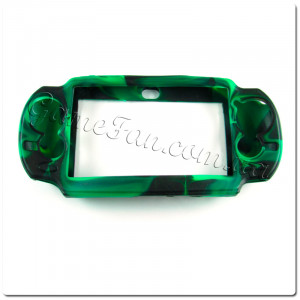 PS Vita силіконовий чохол (Камуфляж)(Green-black) (PCH-1000)