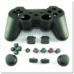 PS3 корпус для геймпада (оригинал) (black) PS3 корпус для геймпада (оригинал) (black)