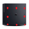 PS4 Pro комплект резиновых ножек для корпуса playstation 4 CUH-7xxxA/B