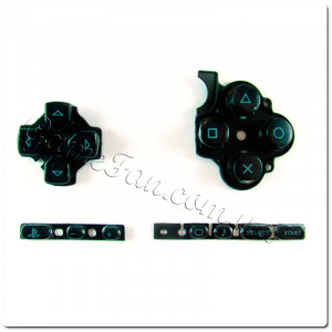 Sony PSP Slim 3000 полный набор кнопок (Black) Sony PSP Slim 3000 полный набор кнопок (Black)