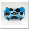 Xbox 360 силиконовый чехол для джойстика (камуфляж)(Blue-white)