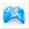 Xbox 360 силиконовый чехол для джойстика (камуфляж)(Blue-white)