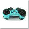 PS3 силиконовый чехол для джойстика (Камуфляж)(Blue-black)