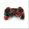 PS3 силиконовый чехол для джойстика (Камуфляж)(Red-black)