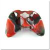 Xbox 360 силиконовый чехол для джойстика (камуфляж)(Red-black)