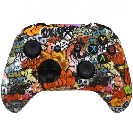 Силиконовый чехол для джойстика Xbox Series S / X граффити Tag Life