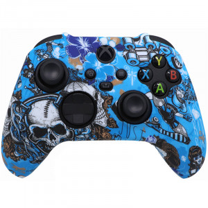 Силиконовый чехол для джойстика Xbox Series S / X граффити Ride Силиконовый чехол для джойстика Xbox Series S / X граффити Ride