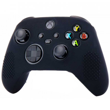 Силиконовый чехол для джойстика геймпада Microsoft Xbox Series X / S черный