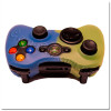 Xbox 360 силиконовый чехол для джойстика (Blue/Yellow)