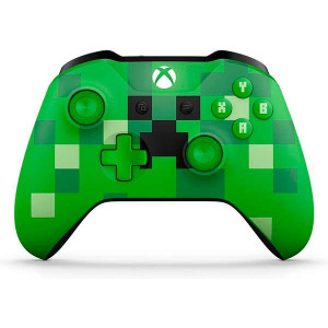 Беспроводной геймпад Xbox One Minecraft Creeper (Оригинал) Беспроводной геймпад Xbox One Minecraft Creeper (Оригинал)